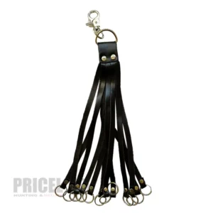 Кожена връзка за пъдпъдък с 12 халки