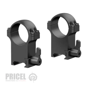 Стоманени Quick-release рингове с уивър 30мм -1.5in и висок профил