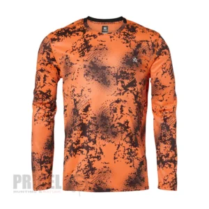 Ловна тениска с дълъг ръкав „Alaska“ CoolDry Blind Tech Blaze Blur