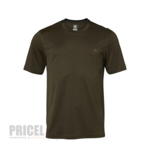 Ловна тениска с къс ръкав „Alaska“ CoolDry Solid Brown
