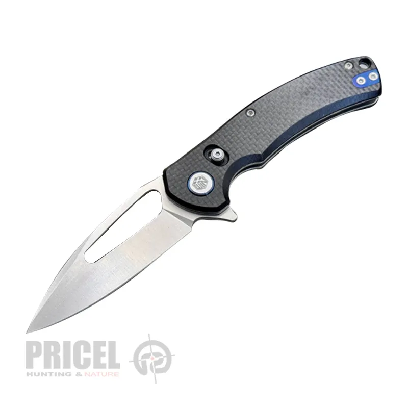 Сгъваем нож SKERRY W3444CF дръжка от карбон стомана D2